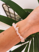Load image into Gallery viewer, Rose Quartz Crystal Bracelet