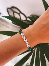 Load image into Gallery viewer, Malachite Crystal Bracelet
